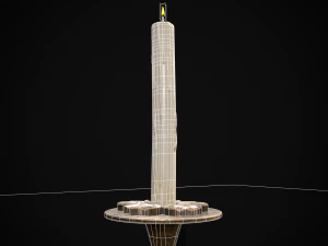 Ornamented Candle Stick 3D Model