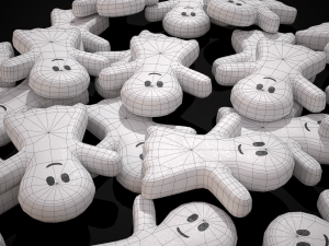 Ghost Candies 3D Model