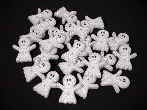 Ghost Candies 3D Model