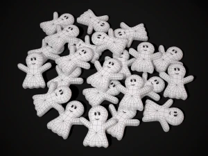 Ghost Candies 3D Model