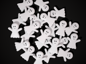 Ghost Candies 3D Model