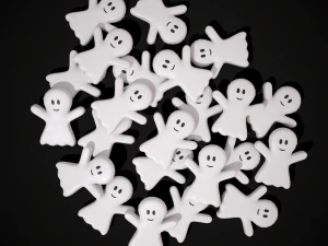 Ghost Candies 3D Model