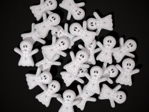 Ghost Candies 3D Model