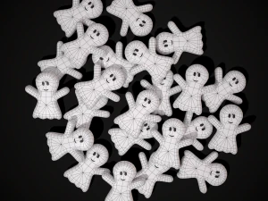Ghost Candies 3D Model