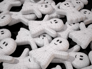 Ghost Candies 3D Model