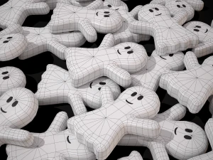 Ghost Candies 3D Model
