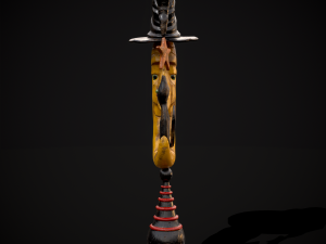 Moon and Cat 3D Модель