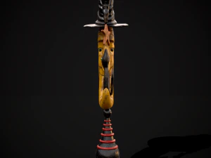 Moon and Cat 3D Model