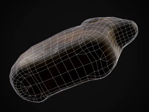 Medieval Stone Bull 3D Model