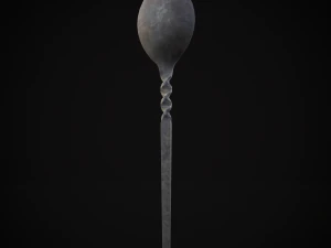 Iron Utensils Set 3D Model