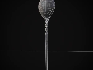 Iron Utensils Set 3D Model