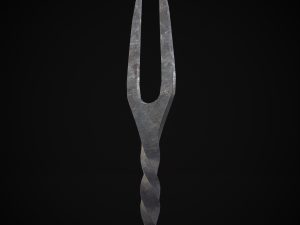 Iron Utensils Set 3D Модель