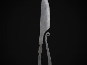 Iron Utensils Set 3D Model