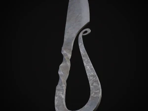 Iron Utensils Set 3D Model