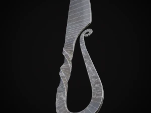 Iron Utensils Set 3D Model