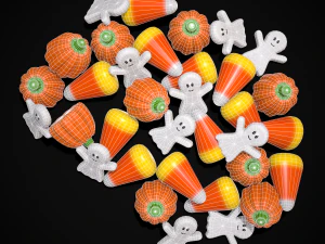 Ghost Candy Halloween Mix 3D Model