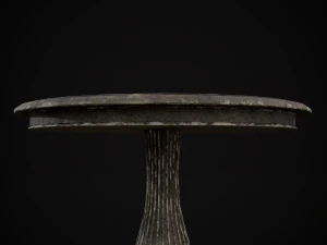 Round Garden Table 3D Model