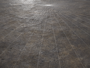 Round Garden Table 3D 모델