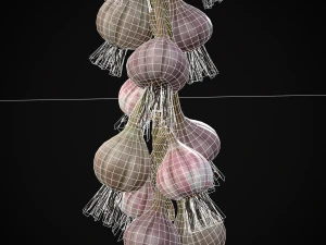 Hanging Garlic 3D Model