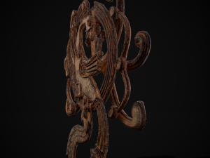 Bantuan Kayu Phoenix Model 3D