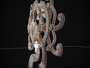 Bantuan Kayu Phoenix Model 3D