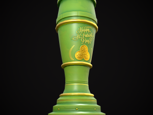 St Patricks Day Beer Mug Model 3D