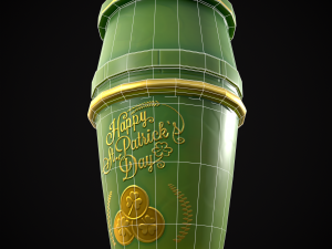 St Patricks Day Beer Mug Model 3D