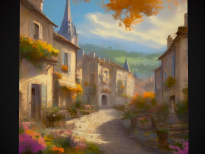 French Renaissance Painting Four 3D Model