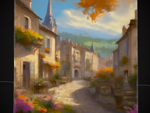 French Renaissance Painting Four 3D Model