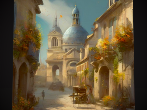 French Renaissance Painting Three 3Dモデル