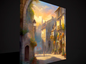 French Renaissance Painting One 3D Model