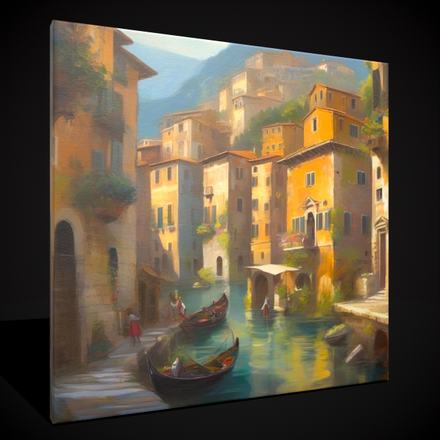 Italian Renaissance Painting Two 3Dモデル .c4d .max .obj .3ds .fbx .stl .blend 