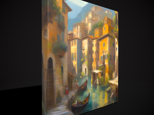 Italian Renaissance Painting Two 3Dモデル