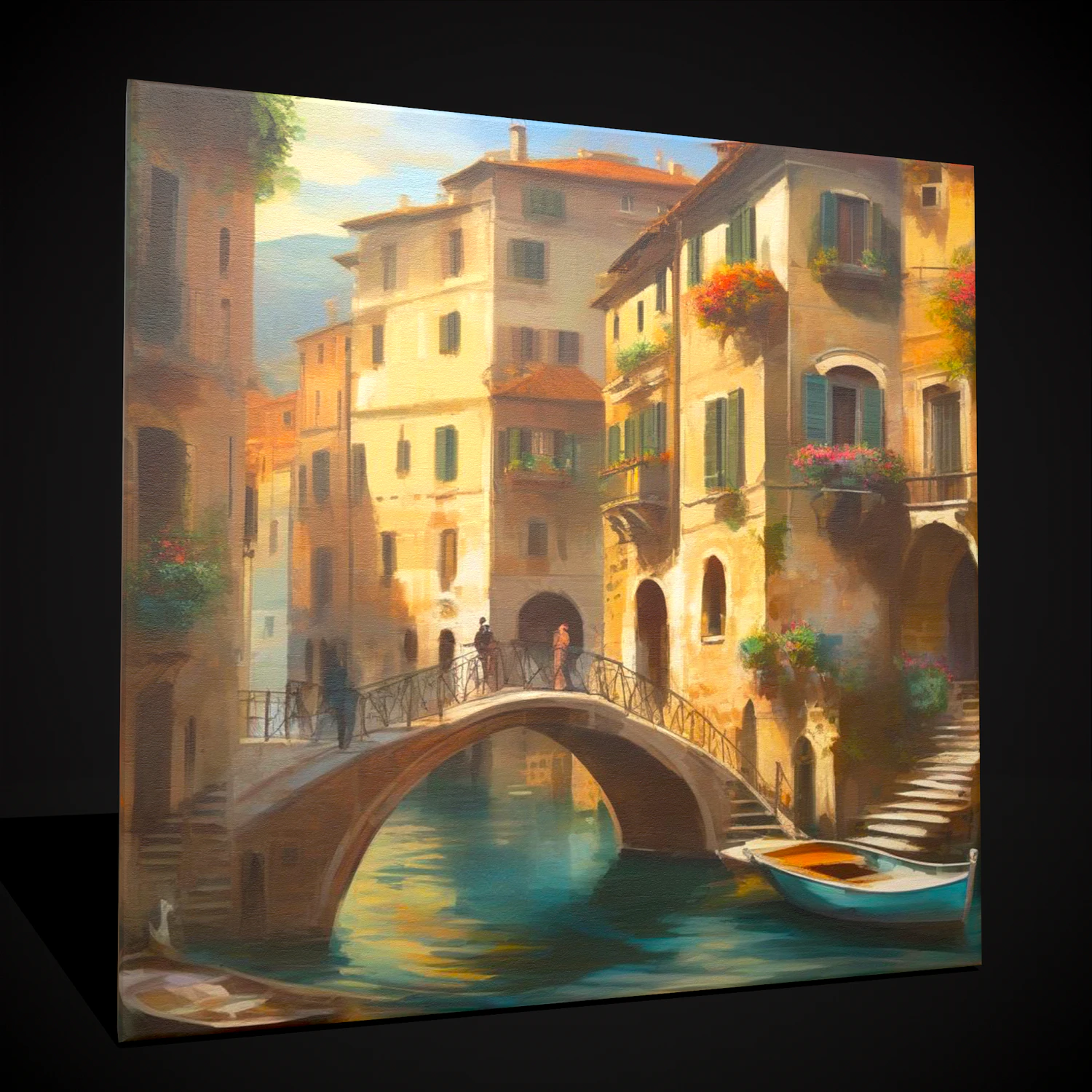 Italian Renaissance Painting One 3D Model .c4d .max .obj .3ds .fbx .stl .blend 