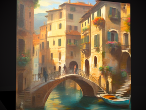 Italian Renaissance Painting One 3D Model