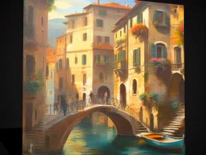 Italienische Renaissance-Gem&auml;lde Eins 3D Modell