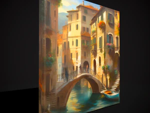 Italian Renaissance Painting One 3D Model