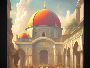 Medieval Painting Two 3D Model
