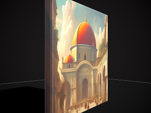 Medieval Painting Two 3D-Modell