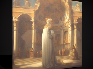 Medieval Painting One 3D-Modell