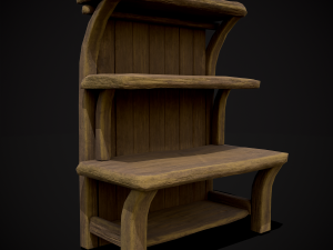 Workshop Shelf 3D Model