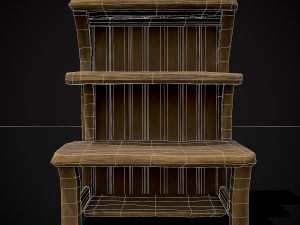 Workshop Shelf 3D Модель