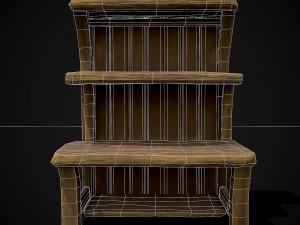 Workshop Shelf 3D Model