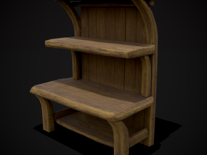 Workshop Shelf 3D Модель