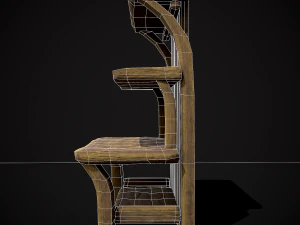 Workshop Shelf 3D Model