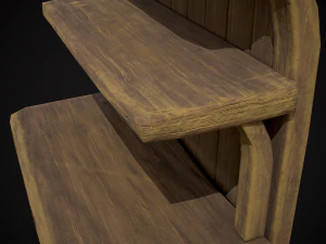 Workshop Shelf 3D Model