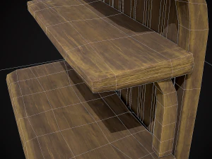 Workshop Shelf 3D Model