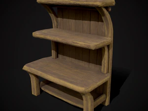 Workshop Shelf 3D Model