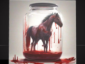 Horse In A Jar 3D-Modell