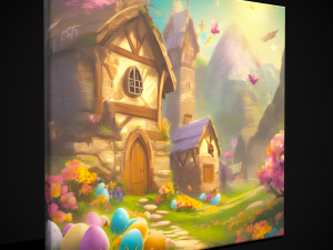 Easter Painting Eight 3D Model